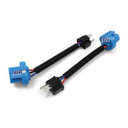 Headlight Wiring Loom Adapter Harness PAIR Changes H4 to 9007 Plug