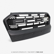 BLACK F Style Grill fits Ford Ranger PX2 MK2 2015 - 2018 XL XLS XLT Wildtrak