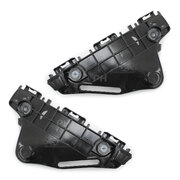 Front Bar Slide Plastic Guard Brackets PAIR Fits Toyota Hilux N80 2WD 2015 - 2022