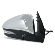 Door Mirror RIGHT Chrome Electric Auto Fold Fits Toyota Hilux N80 SR5 15 - 21