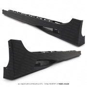 Plastic Side Skirts PAIR Maloo Style Fits Holden Commodore VE VF Sedan & Wagon 2006 - 2017