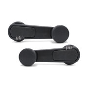 Window Winder Handles PAIR x2 GREY fits Mitsubishi L300 Express Van 1986 - 2013