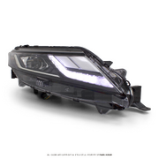 Headlight Black RIGHT LED Fits Mitsubishi Triton MR 11/2018 - 2023 GLS GLX-R