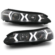 Headlights PAIR DRL Style with Sequential Indicator Fits Nissan Silvia S15