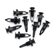 Push In Retainer Clip x10 9mm Hole fits Toyota Models
