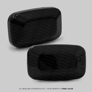 Black LED Sequential Indicator Guard Repeater Light Flashers PAIR Fits Toyota Hilux 1997 - 2005