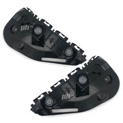 Front Bar Slide Plastic Guard Brackets PAIR Fits Toyota Hilux N80 4WD 2015 - 2020