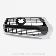 Grill Chrome & Gloss Black Fits Toyota Hilux N80 SR5 06/2020 - 2023
