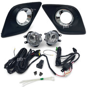 Fog Light Kit With Switch fits Toyota Hilux N80 2015 - 2018 Workmate SR SR5