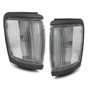 Grey Corner Park Lights PAIR Fits Toyota Surf & 4Runner 1991 - 1997 