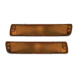 Indicator PAIR Front Amber Fits Toyota Landcruiser 80 Series