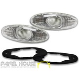 Side Indicator Flashers x2 NEW fits Holden Commodore VT VU VX Sedan Ute Wagon Clear