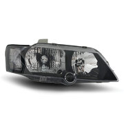 Headlight Black RIGHT fits Holden Commodore VY SS SV6 SV8 2002-2004 RH 