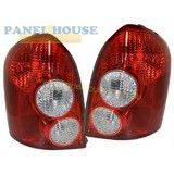 Tail Lights PAIR fits Mazda 323 BJ Astina 5 Door Hatch 02-03 PR
