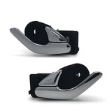 Door Handles PAIR Chrome Inner Front/Rear fits Ford Escape 2001-2012 PR