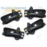 Hyundai I30 2007 - 2011 Set x4 Black Inner Door Handles New