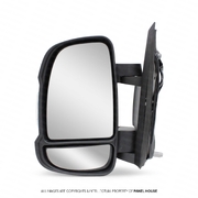 Door Mirror LEFT Van Short Arm Electric fits Fiat Ducato Van 2007 - 2018