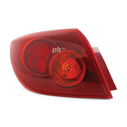 Tail Light LEFT Outer Fits Mazda 3 BK Hatch 2003 - 2006
