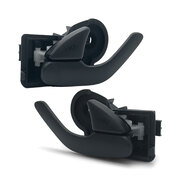 Door Handles PAIR Black Inner Interior Fits Mazda Tribute EP 00-06 Wagon LH+RH