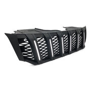 Grill Black Edition Vertical LED DRL Style Fits Nissan Navara NP300 D23 15-2020