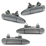 Door Handles SET Chrome Exterior Outer Fits Nissan GU Patrol 97-04 Wagon 2xLH+2xRH