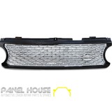 Grille Range Rover L322 06-10 HSE Vogue Replacement UPGRADE GRILL CHROME & BLACK 