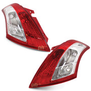 Tail Lights Pair fits Suzuki Swift FZ Hatch 09/2010 - 04/2017