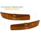Indicator Light Front Bumper PAIR Fits Toyota Corolla AE101 Hatch Sedan 94-98