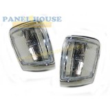 Corner Indicator Light PAIR Chrome New Fits Toyota Surf / 4Runner 91-97 