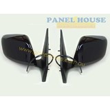 Door Mirror PAIR Black Electric Fits Toyota Landcruiser 200 Series 07 - 12 PAIR