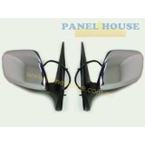 Door Mirrors PAIR Chrome Electric Fits Toyota Landcruiser 200 Series 07 - 12
