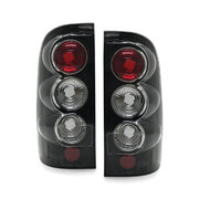 Upgrade Black Tail Lights PAIR Fits Toyota Hilux N70 SR5 2005-2014