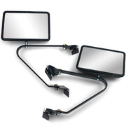 Universal Long Arm Trayback Door Mirrors PAIR 