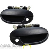 Hyundai Excel 3 Door Handle PAIR '94-'97 Front LH RH Outer NEW Suit Sedan Hatch