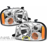 Nissan Navara D22 Ute 01-14 Pair RIGHT + LEFT Head Light Brand New ADR Lamp