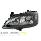 Headlight LEFT Black ADR fits Holden TS Astra 1998-2004