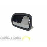 Mazda 323 BJ Astina 98-03 Front Rear RIGHT Interior Chrome Grey Door Handle Inner 