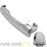 Door Handle LEFT Outer Front Chrome NO KEYHOLE NEW Fits Toyota Hilux 05-14  N70