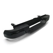 Rear Step Bumper Bar Black No Sensors Fits Holden Colorado RG Ute 2012 - 2020