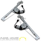 Window Regulator With Motor PAIR Left & Right NEW Replacements fits Fiat 500 08-15