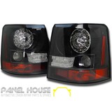 Range Rover Sport L320 05-09 Replacement UPGRADE LED Black Tail Light ADR Lamp Set