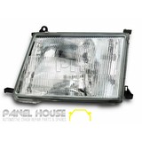 Headlight LEFT Glass ADR Fits Toyota Landcruiser 100 Series 98-05