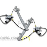 Mitsubishi CE Lancer WAGON 96-03 Front Pair LH+RH Window Regulator & MOTOR New
