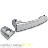 Door Handle RIGHT Outer Front Chrome With Lock Hole NEW Fits Toyota Hilux 11-13 N70
