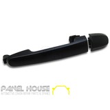 Door Handle LEFT Front Outer Black NO KEYHOLE Fits Toyota HILUX 11-14 Ute N70