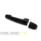 Door Handle LEFT Rear Outer Black KEYHOLE TYPE Fits Toyota HILUX 11-14 Ute N70