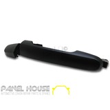 Door Handle RIGHT Rear Outer Black NO KEYHOLE TYPE Fits Toyota HILUX 11-14 Ute N70