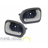 Door Handles PAIR Rear Interior Inner fits Ford Laser KN KQ Sedan 98-02