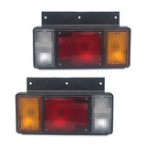 Tail Light PAIR FITS Isuzu N Series Truck NHR NKR NPR 1984 - 2007