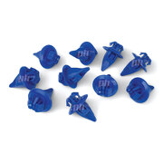 Wheel Arch Flare Mould Trim Clip BLUE x10 fits Hilux SR5 Landcruiser Prado
